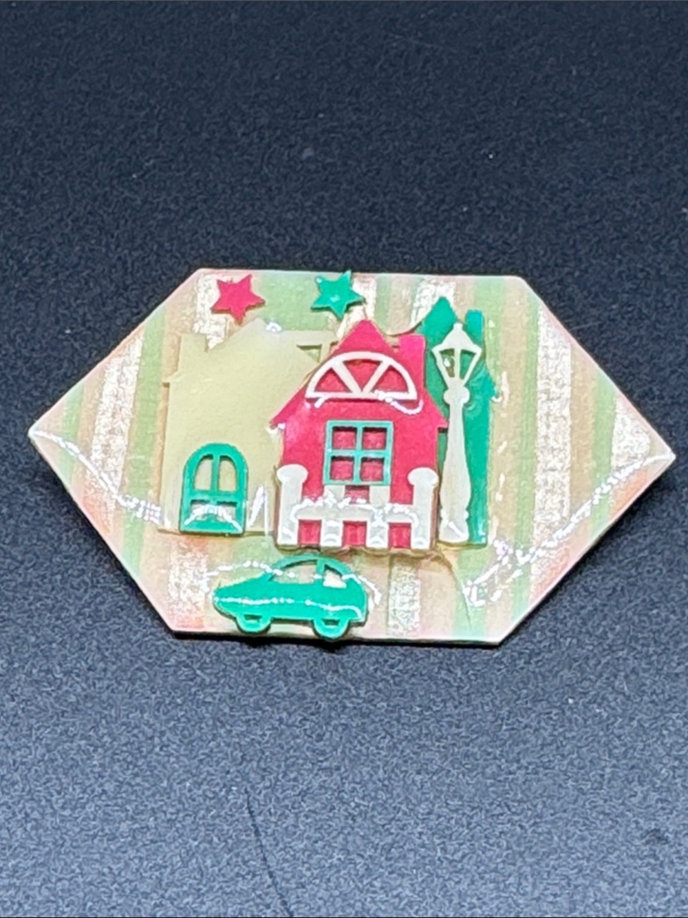 Vintage House Pins by Lucinda